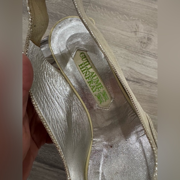 Guillaume Hinfray Silver slingback - Picture 6 of 10